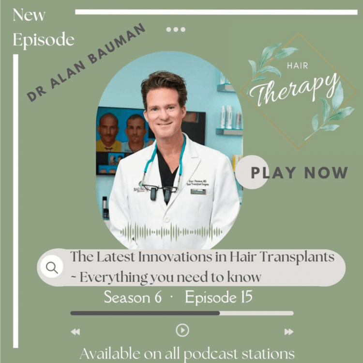 PODCAST: Kate Holohan interviews Dr. Bauman on the Hair Therapy Podcast